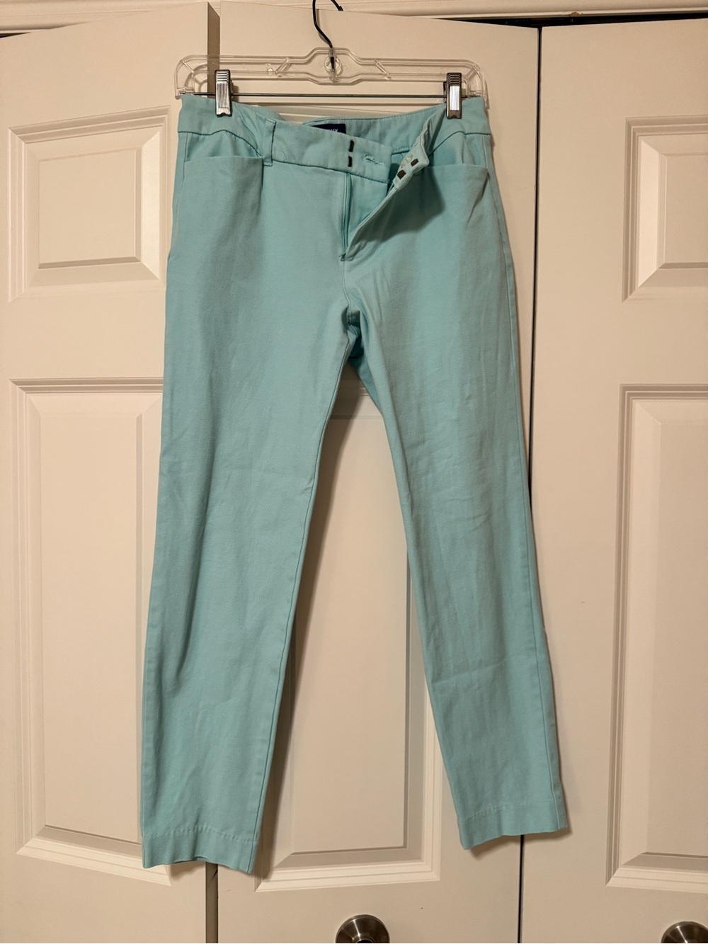 Old Navy Mint Pixie Pants Size 8 Mid Rise